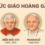 Gioan Phaolô II, Bênêđictô XVI, Bênêđictô XVI, và Lêô XIV