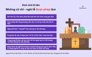 Kính nhớ tổ tiên: Những việc được phép và không được phép làm