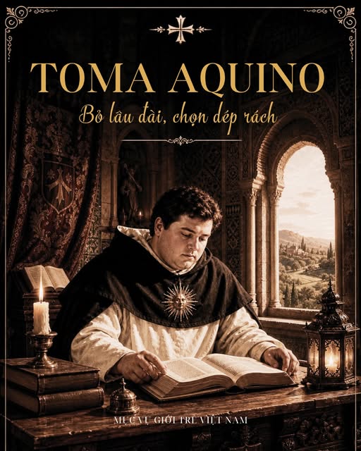 Thánh Tôma Aquinô | Tập 1: Tôma Aquinô – bỏ lâu đài, chọn dép rách.